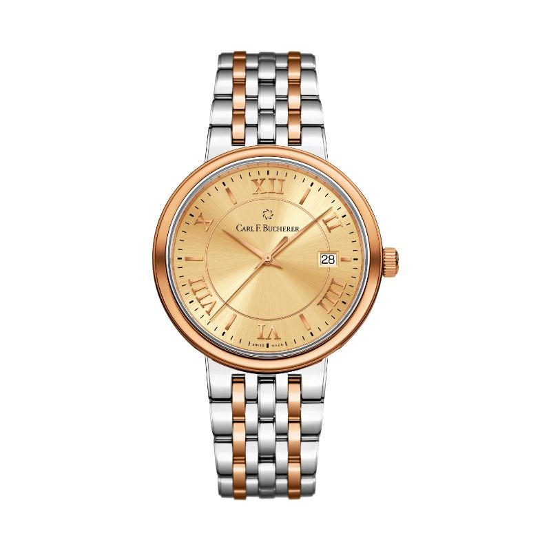 Carl F. Bucherer Adamavi Automatic Gold Dial 39mm Unisex Watch