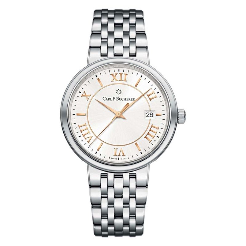 Carl F. Bucherer Adamavi Automatic Silver Dial 39mm Men's Watch