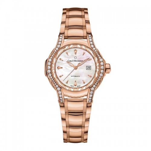 Carl F. Bucherer Pathos Diva 18K rose gold 34mm Ladies Watch