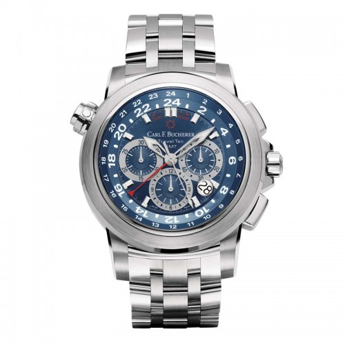 Carl F. Bucherer Patravi TravelTec Stainless steel 46.6mm Men