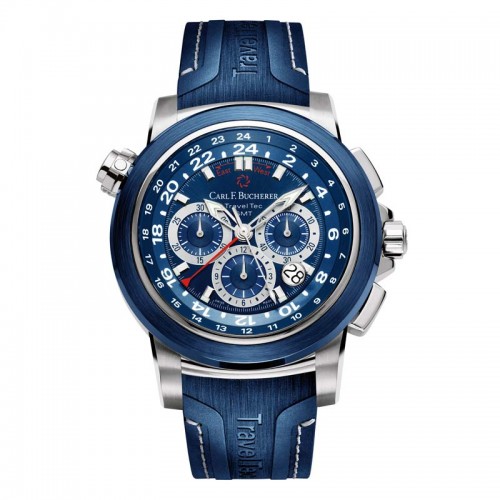 Carl F. Bucherer Patravi TravelTec Stainless steel/Ceramic 46.6mm Men