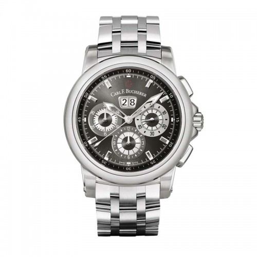 Carl F. Bucherer Patravi ChronoDate Stainless steel 44.6mm Men