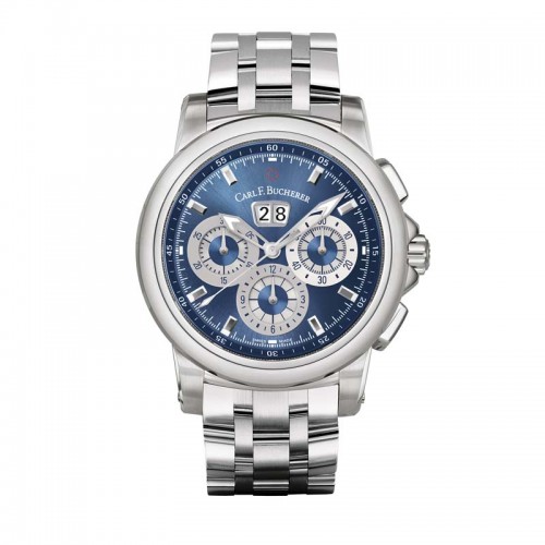 Carl F. Bucherer Patravi ChronoDate Stainless steel 44.6mm Men