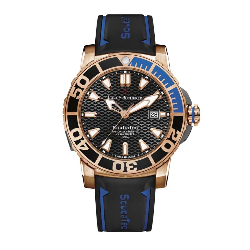 Carl F. Bucherer Patravi ScubaTec 18K rose gold/Ceramic 44.6mm Men's Watch