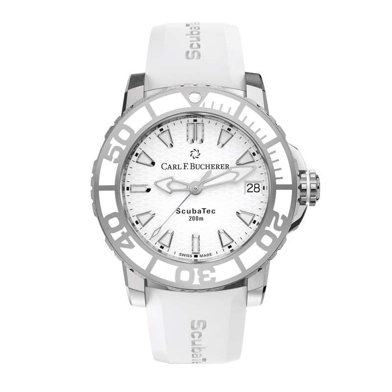 Carl F. Bucherer Patravi ScubaTec Stainless steel/Ceramic 36.5mm Ladies Watch