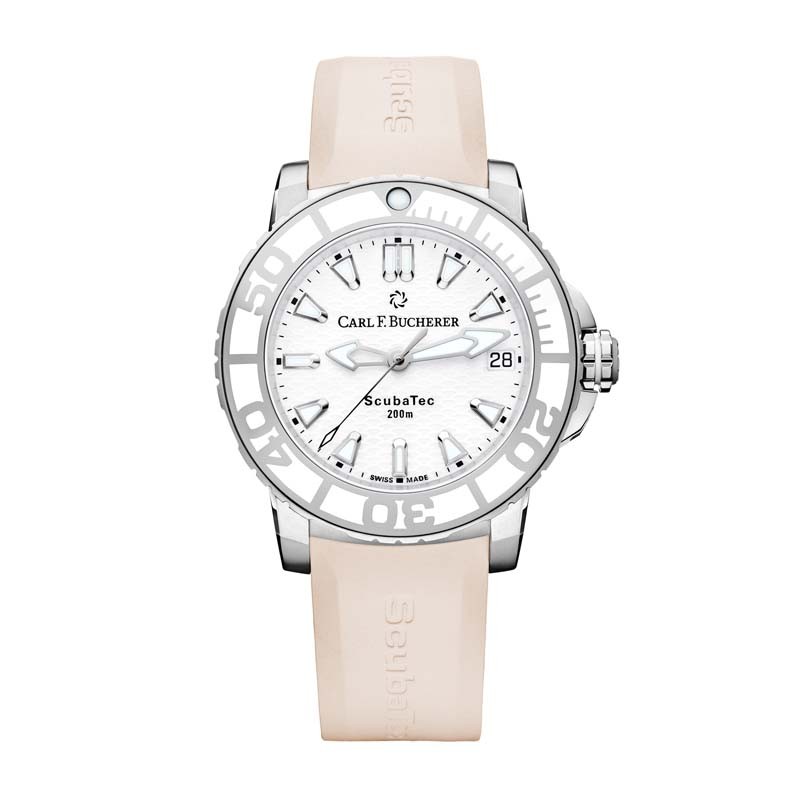Carl F. Bucherer Patravi ScubaTec Stainless steel/Ceramic 36.5mm Ladies Watch