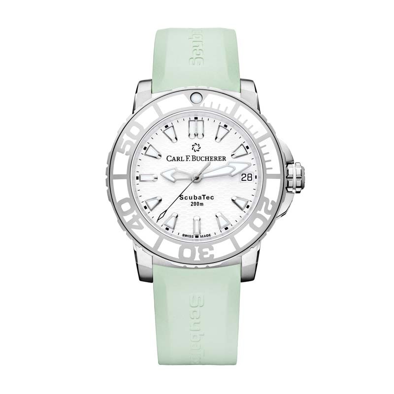 Carl F. Bucherer Patravi ScubaTec Stainless steel/Ceramic 36.5mm Ladies Watch