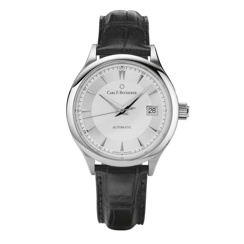Carl F. Bucherer Manero AutoDate Stainless steel 38mm  Men's Watch