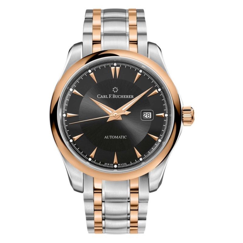 Carl F. Bucherer Manero Autodate Automatic Black Dial 42mm Men's Watch