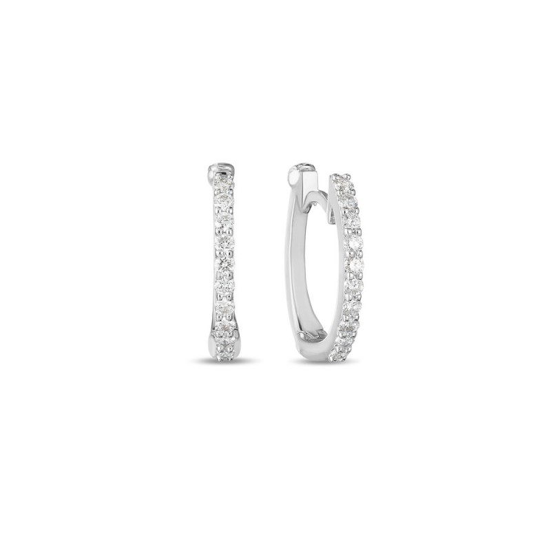 https://www.williambarthman.com/upload/product/Roberto Coin  White Gold Diamond Baby Hoop Earring