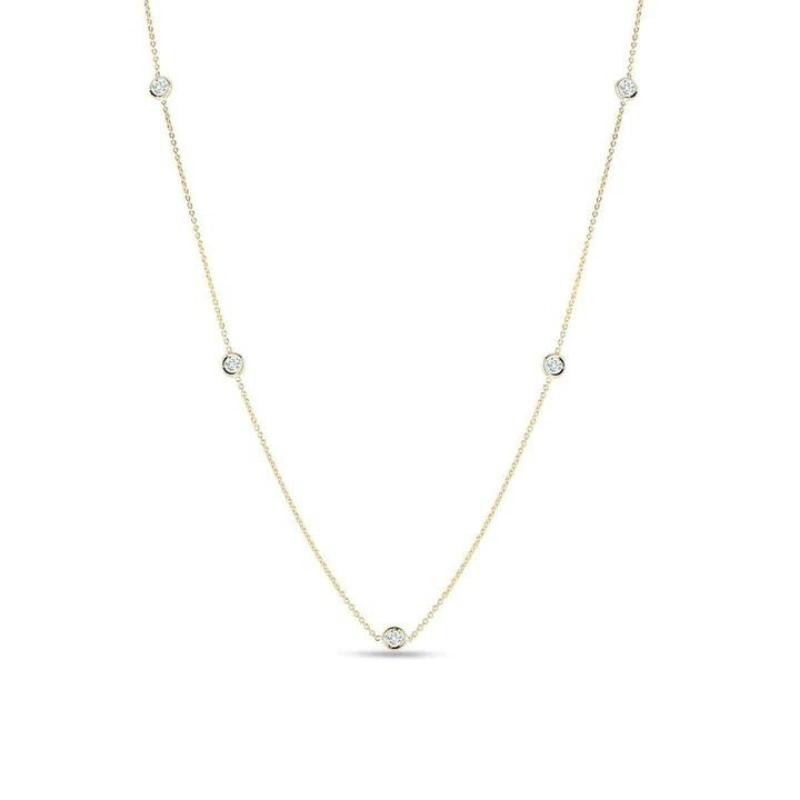 https://www.williambarthman.com/upload/product/Roberto Coin 18K Yellow Gold & Diamond Necklace