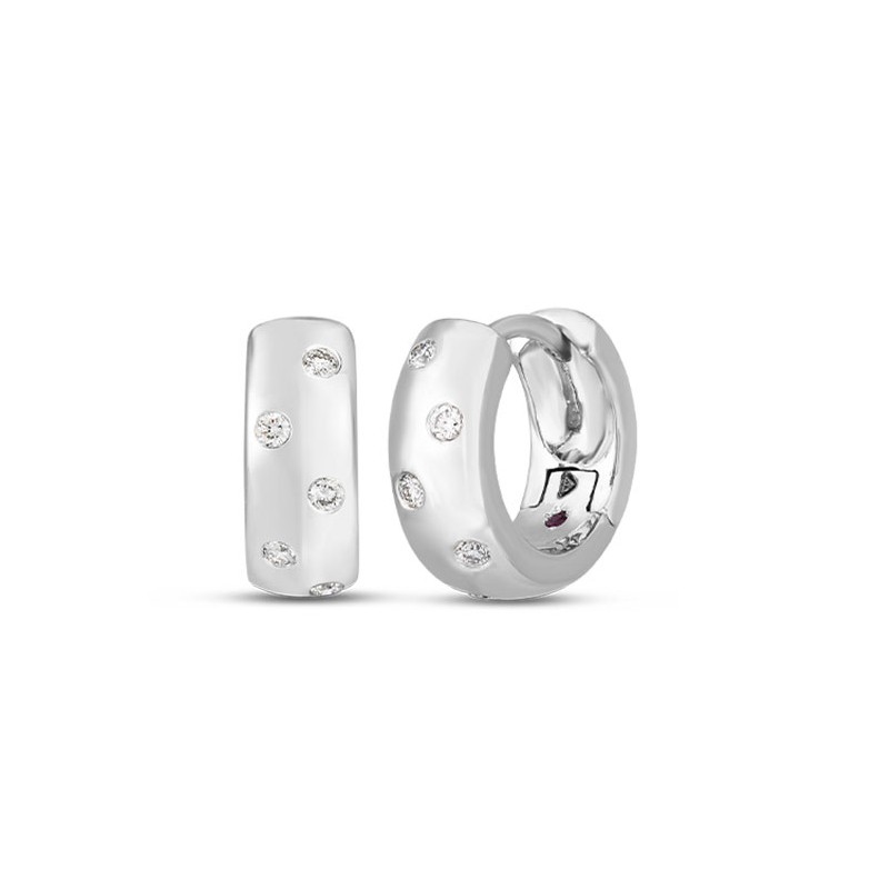 https://www.williambarthman.com/upload/product/Roberto Coin 18 Karat White Gold Classic Diamond Small Huggie Earrings