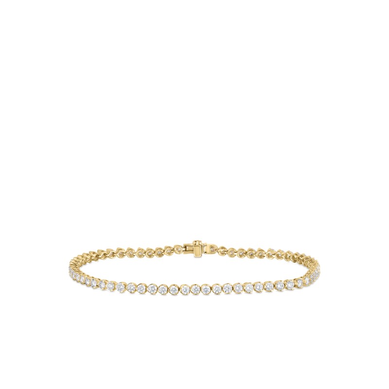 Roberto Coin 18k Yellow Gold Diamond Tennis Bracelet 2.35ctw.