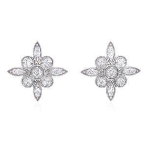 Laurenti Vela Diamond Earrings