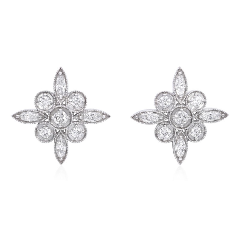 Laurenti Vela Diamond Earrings