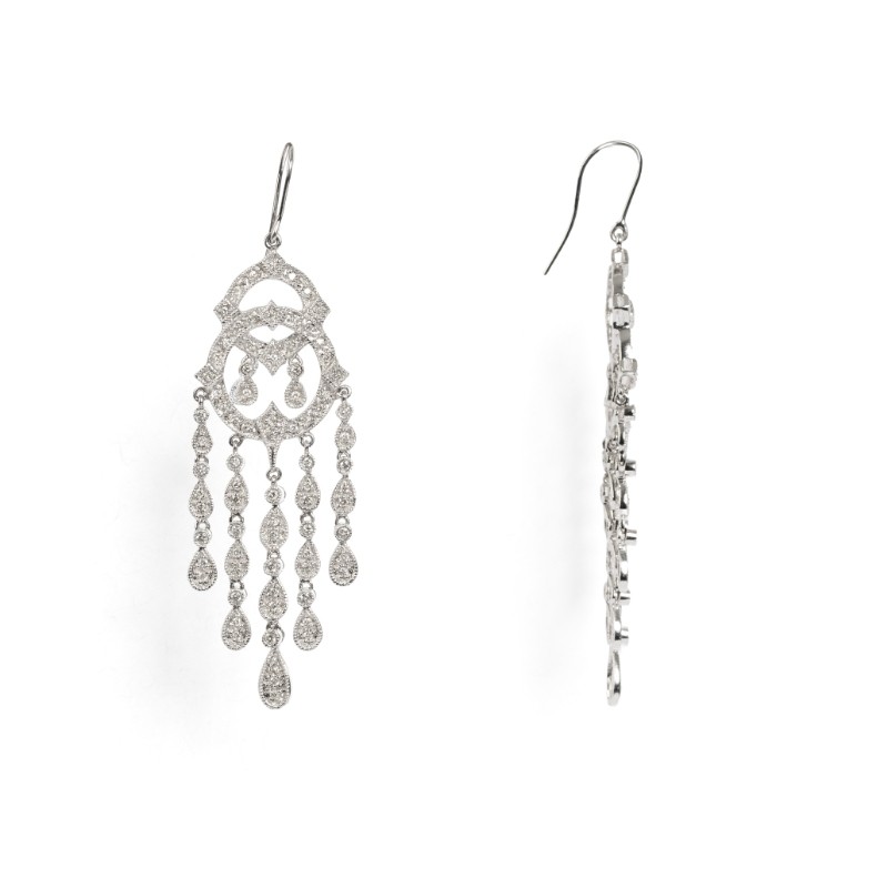 Laurenti Bellissima Diamond Chandelier Earrings