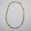 Laurenti 14k gold paperclip chain