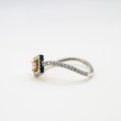 Laurenti Platinum Fancy Pink and White Diamond Ring