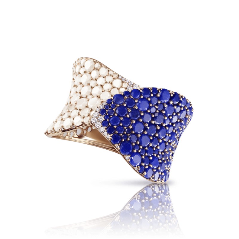 https://www.williambarthman.com/upload/product/18K PINK GOLD DIAMOND AND LAPIS/MILKY QUARTZ LAKSHMI BRACELET DIA-1.11CT. SEMI-59.75CT