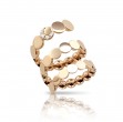 PASQUALE BRUNI 18K ROSE GOLD LUCE 1 DIAMOND CIRCLE RING
