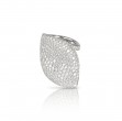 PASQUALE BRUNI 18K WHITE GOLD ALELUIÁ RING WITH DIAMONDS