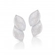 PASQUALE BRUNI 18K WHITE GOLD DIAMOND ALLELUIA' EARRINGS. 