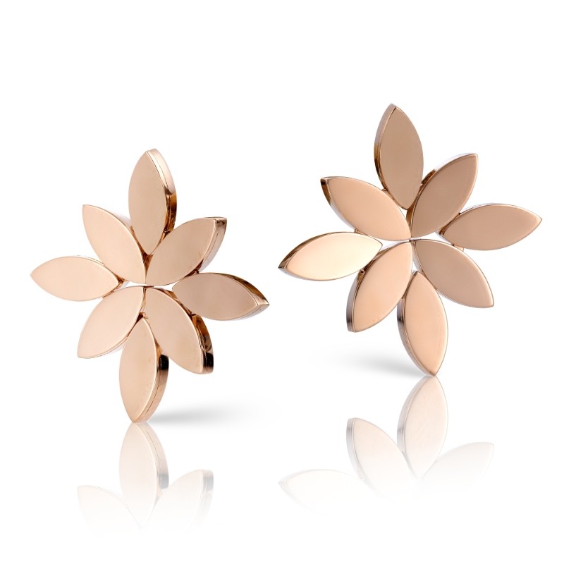 18K ROSE GOLD GHIRLANDA EARRINGS. GLD-8.78