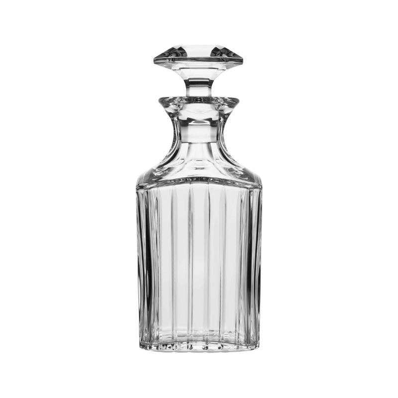 HARMONIE whiskey square crystal decanter BACCARAT.