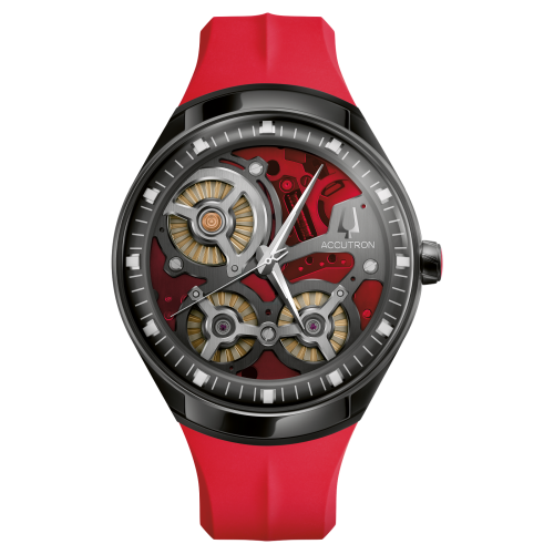 Accutron Limited Edition DNA Casino Watch in Red