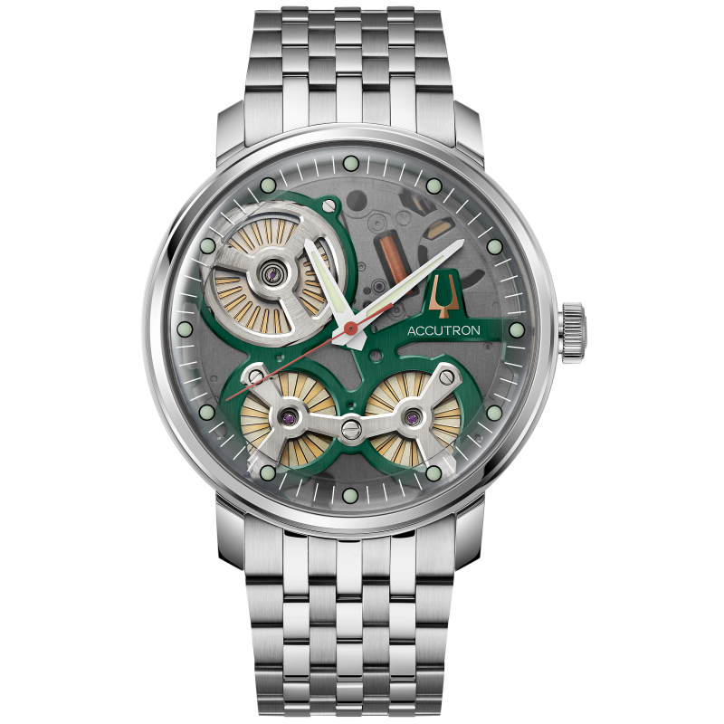 ACCUTRON SPACEVIEW 2020 WATCH  - STAINLESS STEEL BRACELET