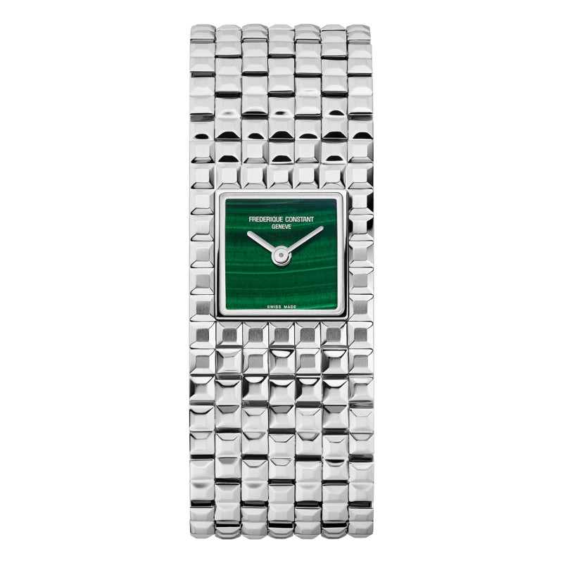 26mm Stainless Steel Classics Manchette with Malachite Dial