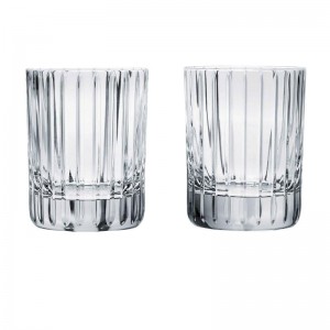 box of 2 harmonie tumbler crystal glasses BACCARAT.