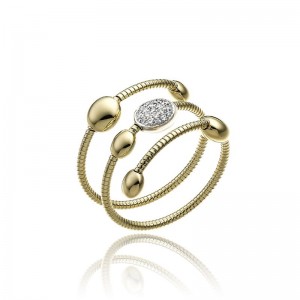 Chimento Armillas Acqua Diamond Ring