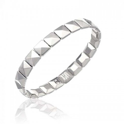 CHIMENTO WHITE GOLD ARMILLAS BRACELET.