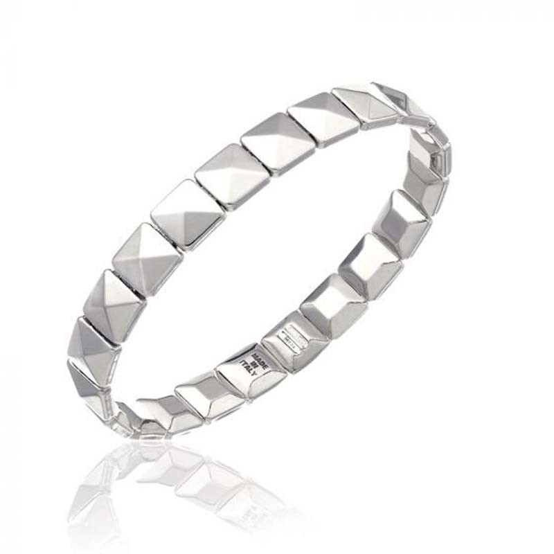 CHIMENTO WHITE GOLD ARMILLAS BRACELET.