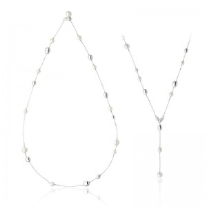 Chimento Armillas Acqua Pearl Necklace