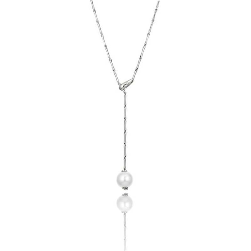 Chimento Bamboo Pearl Necklace