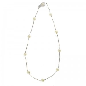 Chimento Bamboo Pearl Necklace