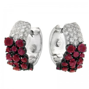 Chimento Lou Lou Ruby & Diamond Earrings