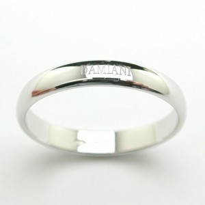 Damiani Platinum S-20 4.90 Gr Ring