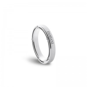 18K WHITE GOLD AND DIAMONDS BRAD PITT WEDDING BAND SIZE13 0.70 GLD-4.90.