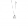 Damiani 18k white gold diamond necklace .2100 ctw. 