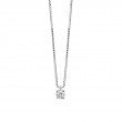 Damiani 18k White Gold Round Diamond Necklace 0.24ctw.