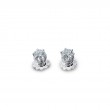 Damiani 18k White Gold Diamond Stud Earrings 0.50ctw.
