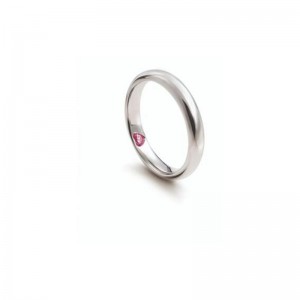 Damiani Cuoremio White Gold Ruby Ring