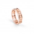 Damiani 18k Pink Gold Belle Epoque Reel Ring size 13.