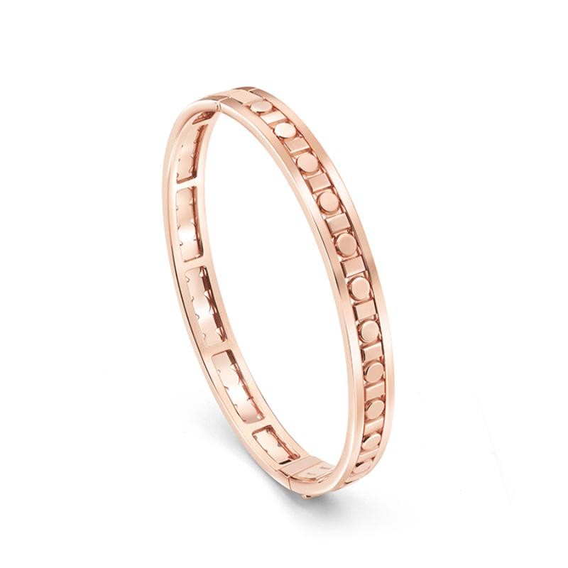 Damiani 18k Rose Gold Belle Epoque Reel Bracelet. 