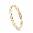 Damiani 18k yellow gold bracelet 16mm. 