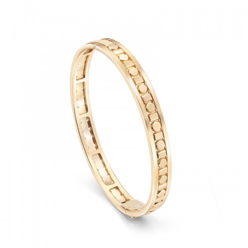 Damiani 18k yellow gold bracelet 16mm. 