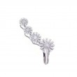 DAMIANI WHITE GOLD MONO(1) DIAMOND MARGHARITA EARRING 0.56CT. 